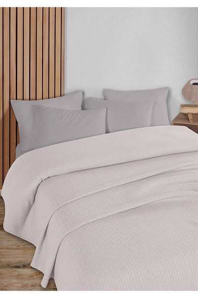 HomeBerry Mystic Light Lilac Single Pique Set 160 X 230 cm