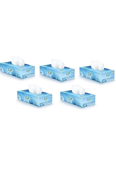Al Ain SOFT FACIAL TISSUES 2 PLY 200 SHEET PACK OF 5