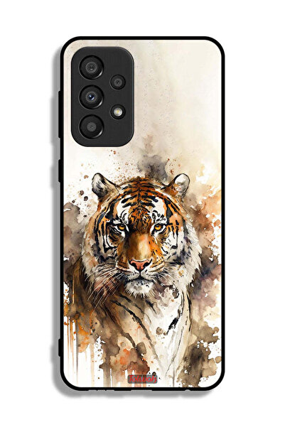 Tolwak غطاء حماية لهاتف Samsung Galaxy A33 5G بنقشة فن تجريدي من جلد الفهد