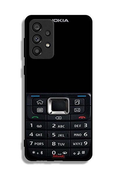Tolwak غطاء حماية لهاتف Samsung Galaxy A73 5G بنمط هاتف قديم