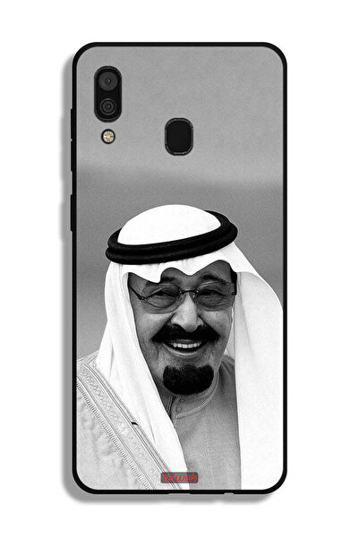 Tolwak غطاء حماية لهاتف سامسونج جالكسي A20 صورة الملك عبد الله مبتسمًا