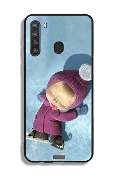 Tolwak غطاء واقي لغطاء حماية سامسونج جالاكسي A21 دمية لطيفة