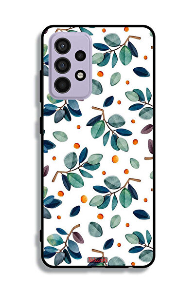 Tolwak غطاء حماية لهاتف سامسونج جالكسي A52 بنقشة أوراق الشجر