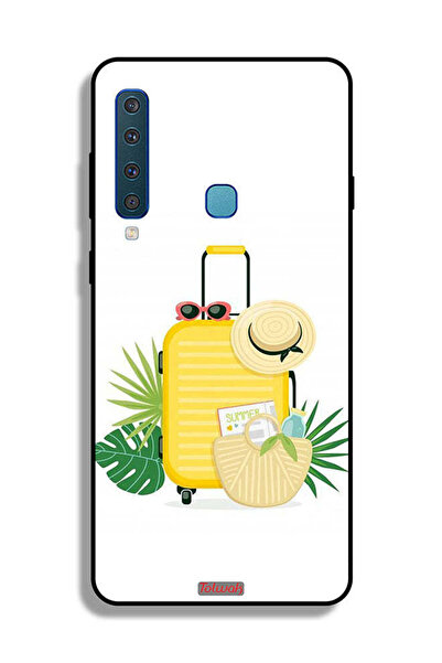 Tolwak غطاء حماية لهاتف Samsung Galaxy A9 (2018) بتصميم فني رقمي صيفي