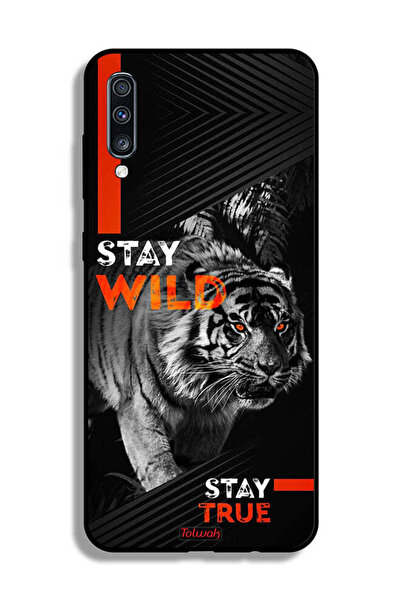 Tolwak غطاء حماية لهاتف Samsung Galaxy A70 - Stay Wild Stay True