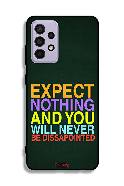 Tolwak Samsung Galaxy A52 Protective Case Cover Expect Nothing And You Will N...