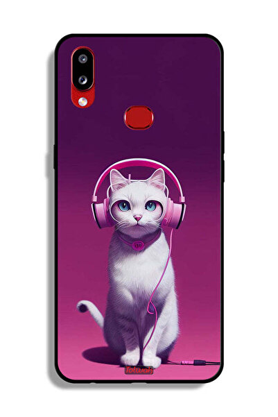 Tolwak غطاء حماية لهاتف Samsung Galaxy A10s بتصميم قطة لطيفة