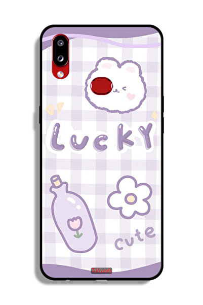 Tolwak غطاء حماية لهاتف Samsung Galaxy A10s بتصميم Lucky Cute