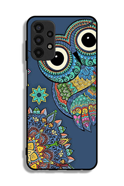 Tolwak غطاء حماية لهاتف سامسونج جالاكسي A13 4G بتصميم بومة زهرية