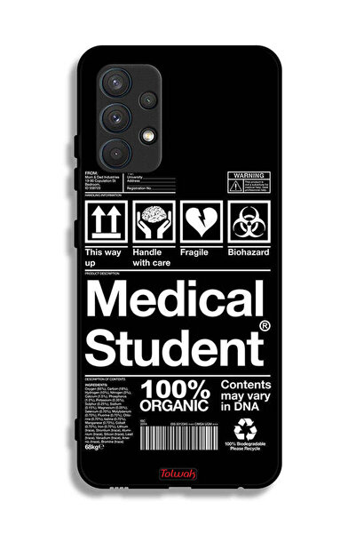 Tolwak غطاء حماية لهاتف سامسونج جالاكسي A32 4G، ملصق طالب الطب