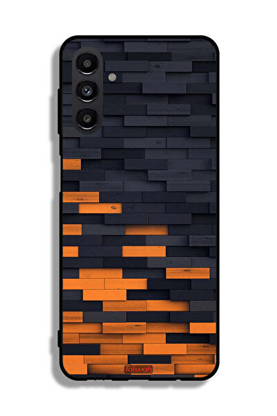 Tolwak Samsung Galaxy A13 5G Protective Case Cover Wooden Wall