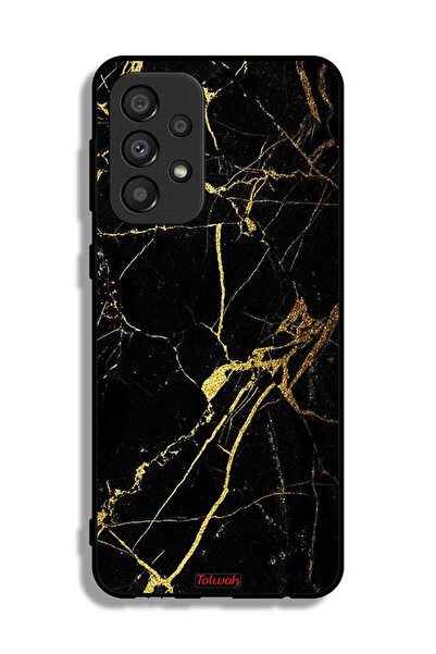 Tolwak غطاء حماية لهاتف سامسونج جالاكسي A33 5G - رخامي متصدع