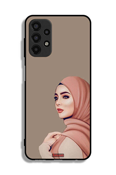Tolwak Samsung Galaxy A13 4G Protective Case Cover Beautiful Hijab Girl
