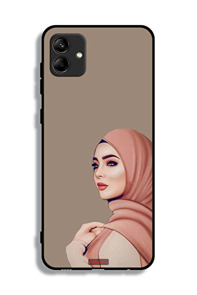 Tolwak غطاء حماية لهاتف سامسونج جالاكسي A04e بطبعة فتاة محجبة جميلة