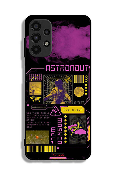 Tolwak Samsung Galaxy A13 4G Protective Case Cover Astronaut Sticker