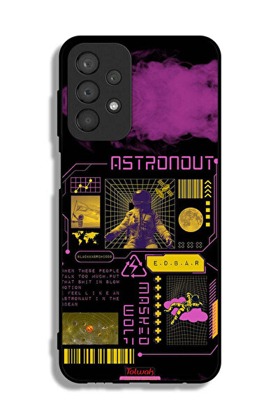 Tolwak Samsung Galaxy A23 Protective Case Cover Astronaut Sticker