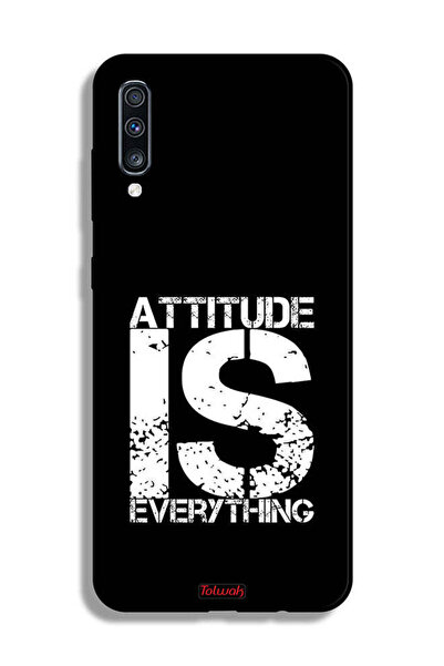 Tolwak غطاء حماية لهاتف Samsung Galaxy A70 - Attitude Is Everything