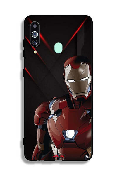 Tolwak غطاء حماية لهاتف سامسونج جالاكسي M40 بتصميم الرجل الحديدي