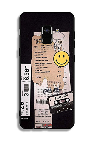 Tolwak غطاء حماية وملصق قائمة تشغيل لهاتف Samsung Galaxy A8 Plus (2018)