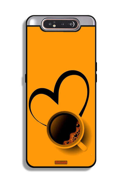Tolwak Samsung Galaxy A80 Protective Case Cover Coffee Cup Art
