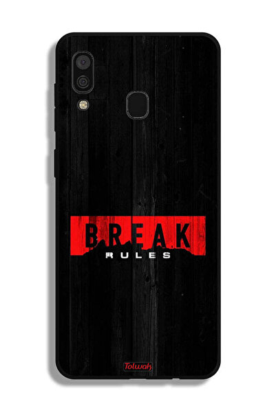 Tolwak غطاء حماية لهاتف Samsung Galaxy A20 - كسر القواعد