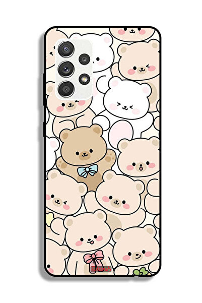 Tolwak غطاء حماية لهاتف سامسونج جالاكسي M32 5G بنقشة الدببة