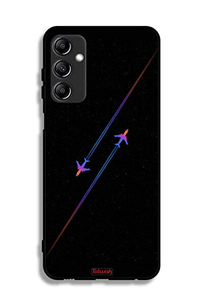 Tolwak Samsung Galaxy A14 5G Protective Case Cover Airplanes Art