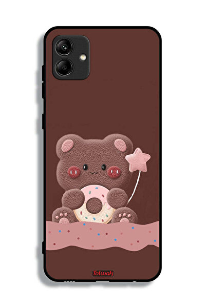 Tolwak غطاء حماية بتصميم دب دونات من سامسونج جالكسي A04