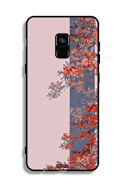 Tolwak غطاء حماية لهاتف سامسونج جالاكسي A8 بلس (2018) برسومات أوراق الشجر وال...