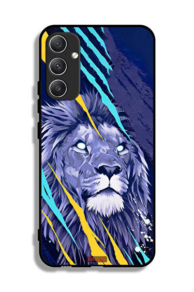 Tolwak غطاء حماية لهاتف Samsung Galaxy A34 5G الأسد الملك