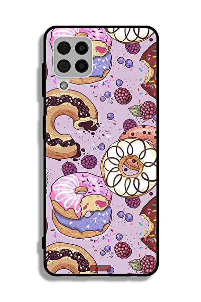 Tolwak غطاء حماية لهاتف سامسونج جالاكسي A22 4G برسومات دوناتس آرت