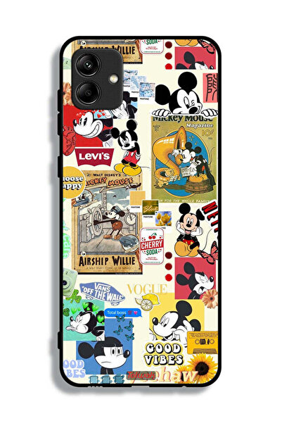 Tolwak غطاء حماية لهاتف سامسونج جالكسي A04 - اختر السعادة والملصقات