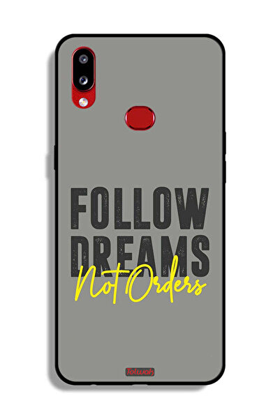 Tolwak غطاء حماية لهاتف سامسونج جالكسي A10s - اتبع الأحلام وليس الأوامر