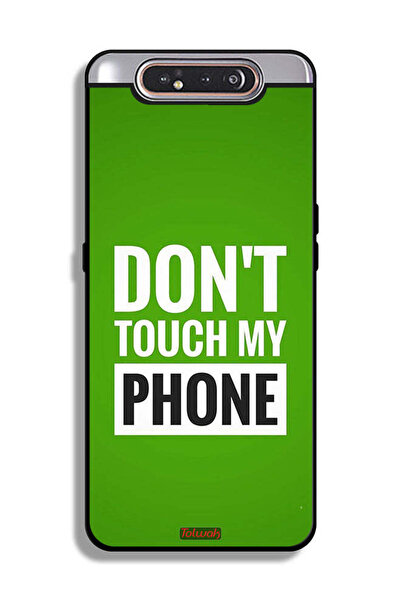 Tolwak Samsung Galaxy A80 Protective Case Cover Do Not Touch My Phone