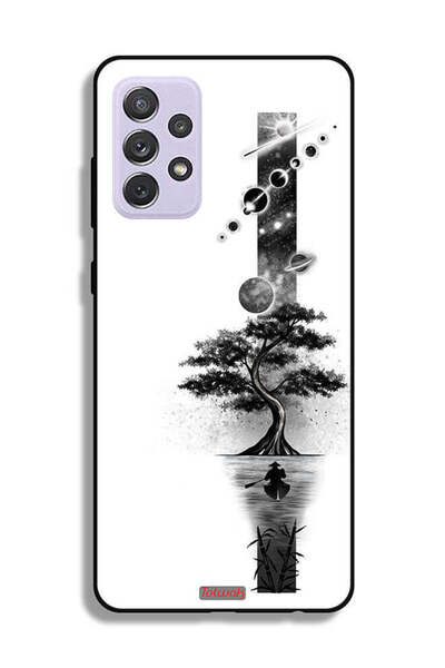 Tolwak غطاء حماية لهاتف Samsung Galaxy A72 5G بتصميم فن الأرض والفضاء