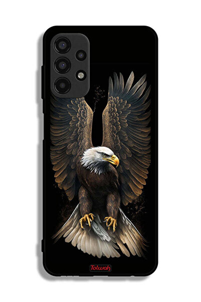 Tolwak Samsung Galaxy A13 4G Protective Case Cover Eagle Spread Wings