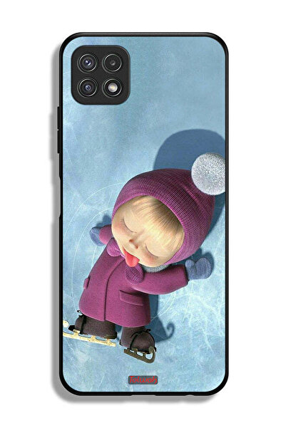 Tolwak غطاء حماية لهاتف سامسونج جالكسي A22 5G بتصميم دمية لطيفة