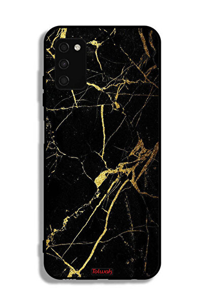 Tolwak غطاء حماية لهاتف سامسونج جالاكسي A03s - رخامي متصدع