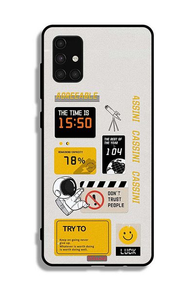Tolwak Samsung Galaxy A71 4G Protective Case Cover Do Not Trust People