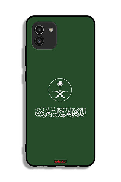 Tolwak غطاء واقي لغطاء واقي من سامسونج جالاكسي A03 غلاف واقي بعلامة المملكة ا...