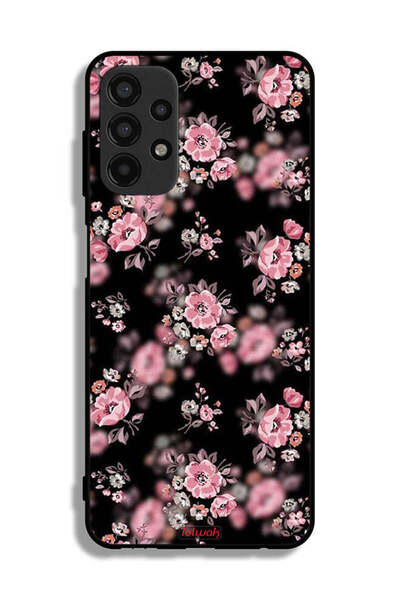 Tolwak غطاء حماية لهاتف سامسونج جالاكسي A13 4G بنقشة زهور بورتريه