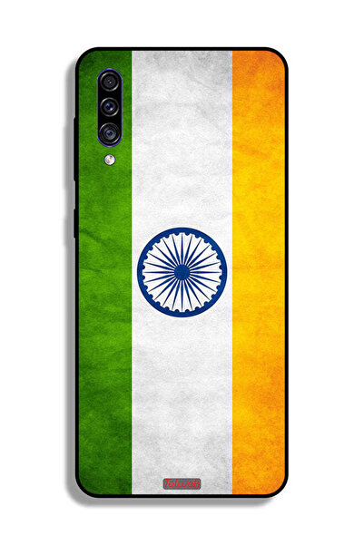 Tolwak غطاء حماية لهاتف سامسونج جالكسي A50 بطبعة علم هندي مضيء