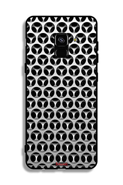 Tolwak غطاء حماية لهاتف Samsung Galaxy A8 Plus (2018) بنقشة عقارب الساعة