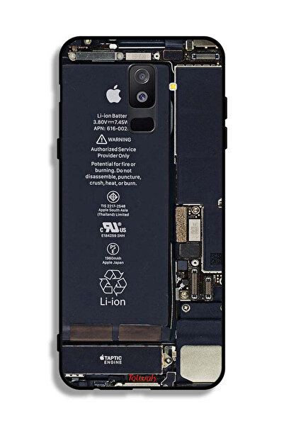 Tolwak سامسونج جالكسي A6 بلس (2018) غطاء واقي للهاتف بنمط دائرة الهاتف