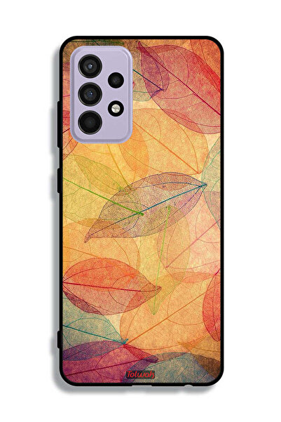 Tolwak غطاء حماية لهاتف سامسونج جالكسي A52 بطبعة أوراق فنية رقمية تجريدية