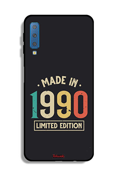 Tolwak غطاء حماية لهاتف Samsung Galaxy A7 (2018) إصدار محدود صنع في عام 1990