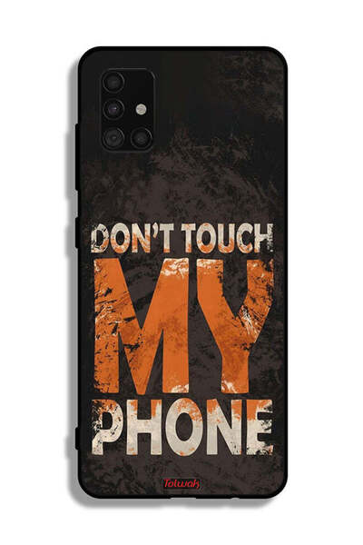 Tolwak Samsung Galaxy A51 4G Protective Case Cover Do Not Touch My Phone