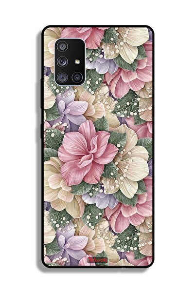 Tolwak غطاء حماية عالي الجودة بتصميم زهور لهاتف سامسونج جالاكسي A71 5G