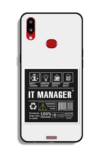 Tolwak غطاء حماية لجهاز Samsung Galaxy A10s، ملصق مدير تكنولوجيا المعلومات