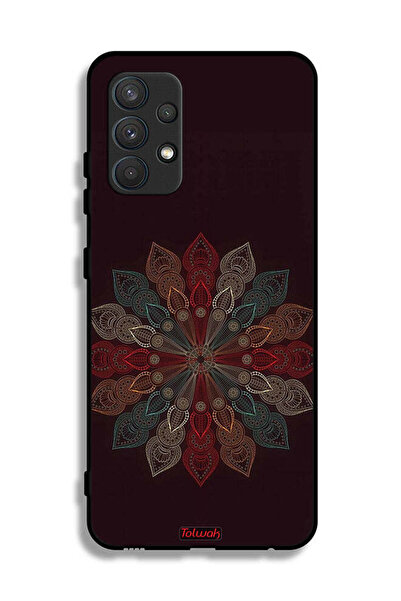 Tolwak غطاء حماية لهاتف سامسونج جالاكسي A32 4G بنقشة زهرة ماندالا